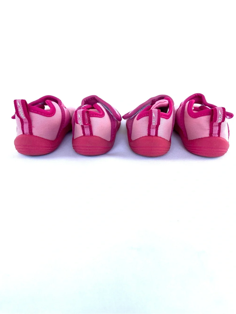 Speedo Toddler Girls Hybrid Water Shoes Pink Size M 7 8 Twin Pack Set of 2